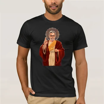 Svätý Juraj sa z Goldblum T-Shirt Hip-Hop T-Tričko Krátky Rukáv Ázijské Veľkosť Muži T-Shirt Top T-shirt Mužov Krátky Rukáv