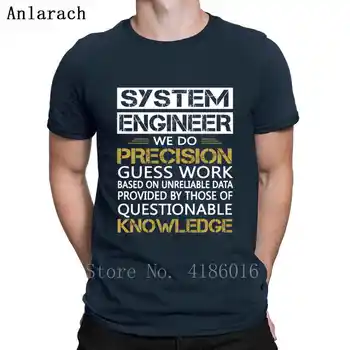 System Engineer T Shirt Fitness Jar Krátky Rukáv S-XXXXXL Nový Štýl Voľný čas Tlače List Tričko