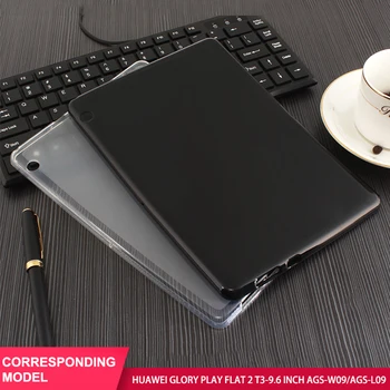 SZOXBY Pre Huawei 2 T3 Kryt Tablet AGS-W09/AGS-L09 Prípade 9.6 Palcový Tablet Drop Shell Anti-Drop Shockproof Umývateľný TPU Kryt