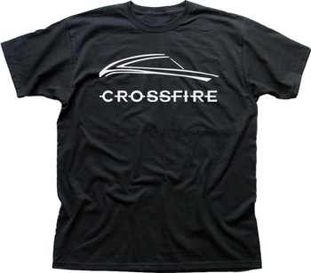 T-košele mužov tričko Chrysler CROSSFIRE auto V8 SRT6 Roadster, čierne bavlnené tričko bavlna mužov tričko letné top tees