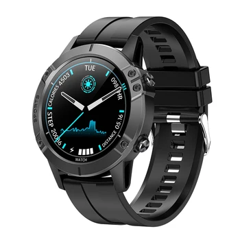 T11 montre intelligente hommes moniteur de fréquence cardiaque pleine ronde hmatové Smartwatch IP67 étanche Fitness Tracker