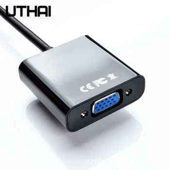T20 HDMI-compatible1080P na VGA, 3,5 mmAudio 4K HD Digitálny Kábel Pre Notebook, Tablet HDMI Samec Na VGA Famale Konvertor