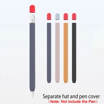 Tablet Dotykový Stylus Pen Ochranný Kryt pre Apple Ceruzka 2 1 Prípadoch Prenosné Mäkké Silikónové puzdro na Ceruzku, Kvalitné Príslušenstvo