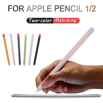 Tablet Dotykový Stylus Pen Ochranný Kryt pre Apple Ceruzka 2 1 Prípadoch Prenosné Mäkké Silikónové puzdro na Ceruzku, Kvalitné Príslušenstvo