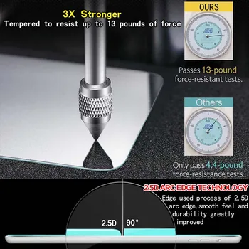 Tablet Tvrdeného Skla Screen Protector Kryt pre Alcatel A3 10 Anti-Rozbitie Obrazovky Anti-Odtlačkov prstov HD Tvrdeného Film
