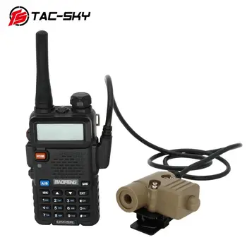 TAC SKY PTT U94 PTT taktické PTT vojenské headset walkie-talkie ptt, vhodné pre peltor comtac/sordin taktické headset pttDE