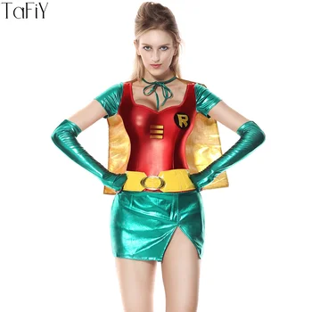 TaFiY 2017 Žena Superhrdina Kostýmy Pre Dospelých Maškarný Kostým Oblečenie Halloween Super Dievča Superwoman Kostým Na Halloween