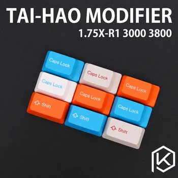 Taihao abs doubleshot keycaps modifikátory 1.75 u shift 3800 3850 3000 3494 1865 roku 1869 1800 mx2.0 capslock farba r1 r2