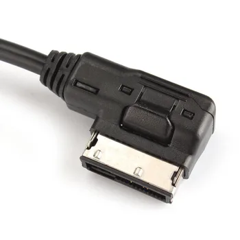 TAIHONGYU Black Bezdrôtové Rozhranie MMI USB Bluetooth Music Adaptér vhodný Pre Mercedes-Benz MMI AUX Kábel