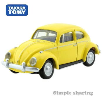 Takara Tomy Tomica Premium Č. 32 Volkswagen Typ I Model Auta Zberateľstvo Diecast Miniatúrne 1/58 Chrobák Plesne Hot Pop Hračky Pre Deti