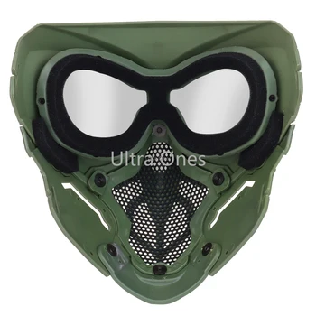 Taktická Vojenská Masku Na Tvár Camo Streľba Airsoftové Lov Vybavenie Paintballové Masky Boj Proti Vetru Cs Wargamr Prípravy Masky