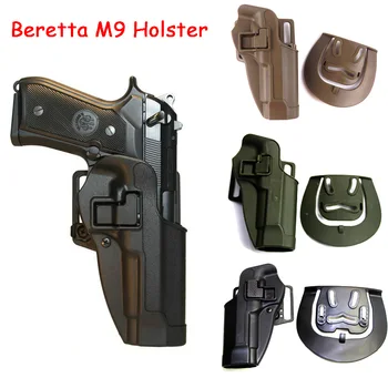 Taktické zbrane Puzdro pre Beretta M9 M92 Ľavej Pravej Ruke Pištoľ Závesu Airsoft Zbraň Prípade Pás Pádlo Lov Príslušenstvo