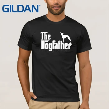 Talianske Preteky Chrtov - Na DogFather T Tričko Pánske Bavlna, Krátky Rukáv Tlač Pohode Funny T-Shirt Mužov Vysokej Kvality