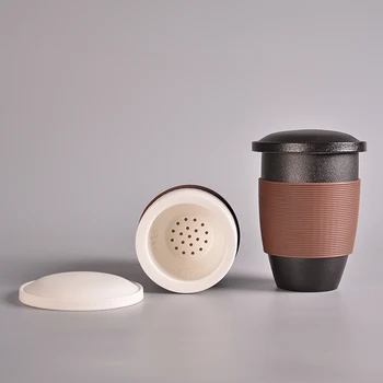 TANGPIN japonských keramických hrnčekov čaju teacups keramická kanvica s filtrami prenosné cestovné čaj nastaviť