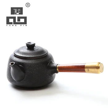 TANGPIN čierna keramická kanvica kanvica čínsky čaj banku pre puer čínskej kung-fu čajové súpravy