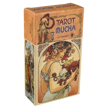 Tarot Mucha Karty Lo Scarabeo zahŕňa čerstvé krásu úsvit dvadsiateho storočia spolu s večnej múdrosti