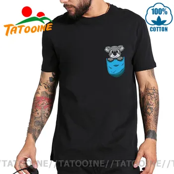 Tatooine, Kawaii Vrecku Koala Medveď T-shirt mužov Roztomilý Koala vo Vrecku T shirt chlapcov Krásne Koala Milovníkov ducha zviera tlače Tričko