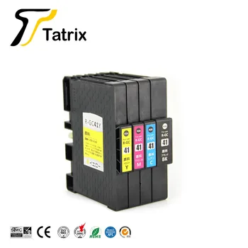 Tatrix Kompatibilné kazety Pre Ricoh GC41 GC-41 Pre Ricoh SG 3110DNw/3110SFNw/3100SNw/2100N/3110DN/7100DN S Pigmentový Atrament