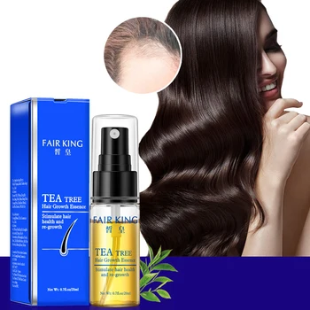Tea Tree Rast Vlasov Essence Anti-Hair Loss Produkt Liečbu Pre-skalp Obnovy Hrubé Vlasy Produkt Esenciálny Olej, Kvapalina 20ml