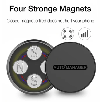 Telefón Držiak Univerzálny Magnetický GPS Stojan Air Vent Mount pre iPhone, Telefón, Mobilný Telefón Podporovať v Automible