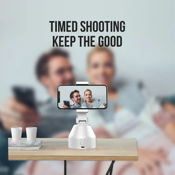 Telefón Gimbal AI Smart Capture, 360° Rotácia rozpoznanie Tváre Objektu, Sledovanie, Kamera Artefakt
