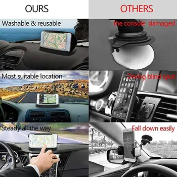 Telefón Úchyty pre iPhone 7 Plus, Tabuľa GPS Držiak na Montáž na Vozidlo pre Samsung Galaxy S8 Univerzálny chytré telefóny a GPS