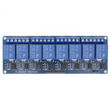 TENSTAR ROBOT 1pcs S optocoupler 8 kanálov 8-kanálový reléový modul relé ovládací panel PLC relé 5V modul