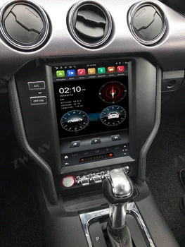 Tesla Štýl Android 9 obrazovke Auto Multimediálny Prehrávač Pre ford Mustang-2018 auta GPS Navigácie, Audio Rádio stereo BT vedúci jednotky