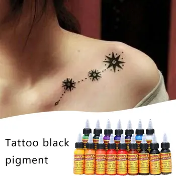 Tetovanie Tetovanie, Pigmentové Farby Pigmentu Tetovanie 30Ml Pigment 16 Farieb Vyhovovali Tattoo Ink Tattoo Nastaviť Tetovanie, Pigmentové