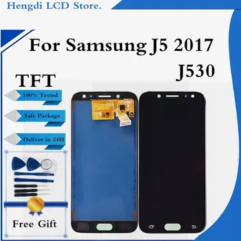 TFT LCD displej Pre Samsung Galaxy J5 2017 J530 SM-J530F J530M LCD Displej Dotykový Displej Digitalizátorom. Montáž J5 J530 LCD Displej