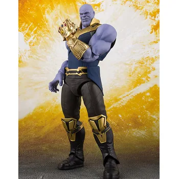 Thanos Obrázok SHF Thanos Figuarts PVC Akčné Figúrky Hračky, Bábiky na Vianočný Darček k Narodeninám