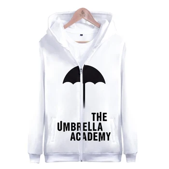 The Umbrella Academy Nadrozmerné Zips Mikiny, Mikiny Diego Vanya Luther Allison Cosplay Zips Bunda S Kapucňou Muž Vrchné Oblečenie