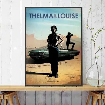 Thelma & Louise Plátno Na Maľovanie Film Auto Umenia, Tlače, Plagát, Obraz Na Stenu Moderný Minimalistický, Spálne, Obývacej Miestnosti Dekorácie