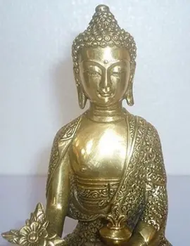 Tibete Tibetský Budhizmus Bronz Medicíny Sochu Budhu