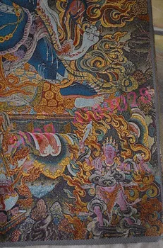 Tibetský Budhistický Hodváb Vyšívané Brocade, Nepál Thangka Tibetskej Buddha Bódhisattva, zberateľstvo, nástenné závesné ozdoby,2#