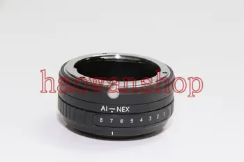 Tilt adaptér krúžok pre Nikon F Mount Objektív sony E mount NEX3/5/6/7 a7 a7s a7r2 a7m3 a7r4 a9 a6400 a6000 a6300 a6500 fotoaparát