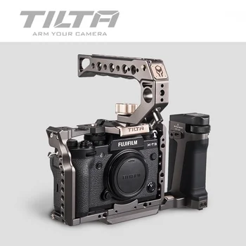 Tilta DSLR klietka pre Fujifilm XT3 X T3 a X-T2 Fotoaparát TA-T03-VBK-G Plný klietky Najvyššie Rukoväť rukoväti Fujifilm xt3 klietky príslušenstvo