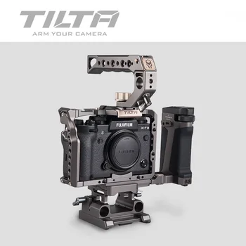 Tilta DSLR klietka pre Fujifilm XT3 X T3 a X-T2 Fotoaparát TA-T03-VBK-G Plný klietky Najvyššie Rukoväť rukoväti Fujifilm xt3 klietky príslušenstvo