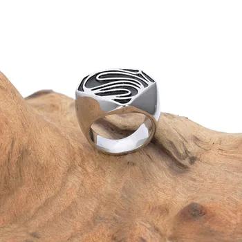 Titánové ocele krúžok módny osobnosti obnovenie dávnych spôsoby punk rock prstene pánske krúžok