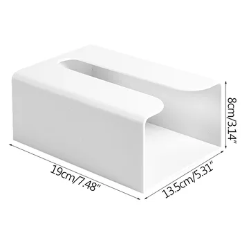 Tkanivo Zásuvky Úložný Box Obrúsok Toaletný Skladovanie Môže Domácnosti Úložný Box Obývacia Izba Voľný Úder Rack