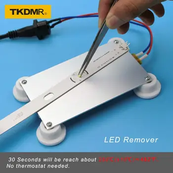 TKDMR 300W Hliníkové LED Odstraňovač PTC Vykurovacie Dosky Spájkovanie Čip Odstrániť Zvaru BGA Spájky Loptu Stanica Split Doska