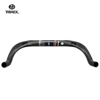 TMAEX Uhlíka riadidlá Zvyšok Handlbars TT Bar 31.8*380/400/420/440MM Ultra ľahké Triatlon Riadidlá Bike Časti