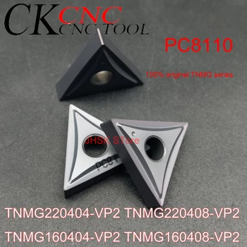 TNMG220404-VP2 TNMG220408-VP2 TNMG160404-VP2 TNMG160408-VP2 PC8110 originálne CNC sústruženie vložka pre nehrdzavejúcej ocele frézovanie