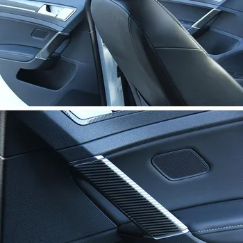 Tonlinker Kryt Nálepka pre VW GOLF 2018 Auto Styling, 4 KS Nerezových Interiérových dverí Auta Opierkou Dekorácie Kryt nálepky