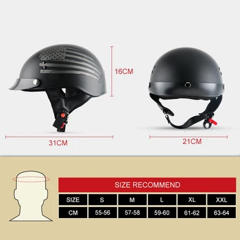 TORC motocyklové prilby klasické helemet ročníka letnej pol prilba jet retro capacete 