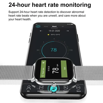 Torntisc DT35 2020 Nové Inteligentné Hodinky Muži Ženy EKG PPG Bluetooth Hovory DIY Tváre Krvný Tlak Kyslíka pre Android Apple pk P8