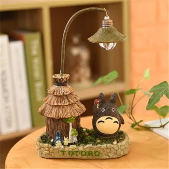Totoro Akcie Obrázok LED Nočné Svetlo Hračka Môj Sused Totoro Akcie Figurens Bábiky pre Deti detský Darček k Narodeninám Party Decor