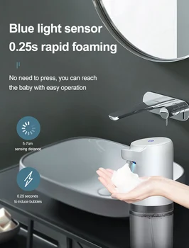 Touchless Kúpeľňa Dávkovač Inteligentný Senzor Dávkovač Tekutého Mydla Pre Kuchyňa Voľnú Ruku Automatické Gél/Spray/Penové Mydlá