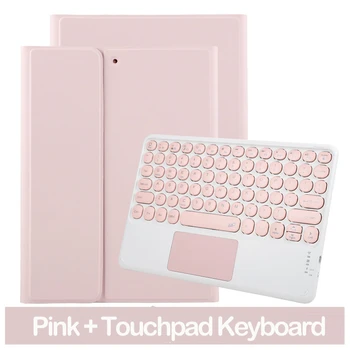Touchpad Keyboard Case for iPad vzduchu 4 10.9 10.2 8. Vzduchu 1 2 9.7 10.5 Magnetické puzdro pre iPad Pro 11 12.9 Bluetooth Myš klávesnica