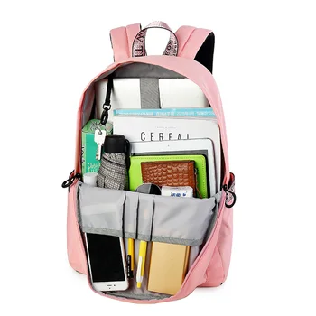 Tourya Módne Svetelný Nepremokavé Ženy Batohy Študent Bookbags Reflexné Bagpack pre Dievčatá, Školské tašky Notebook Batohu
